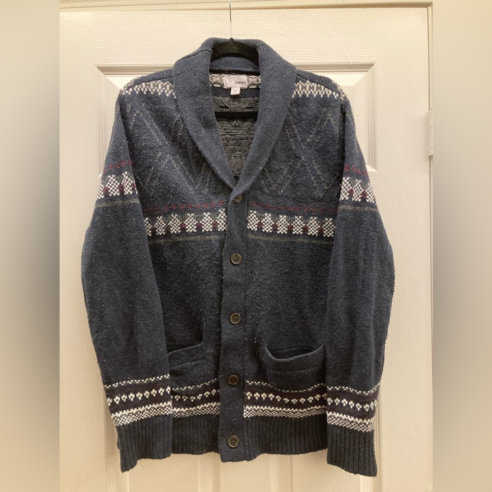 Sonoma men’s cardigan sweater | L